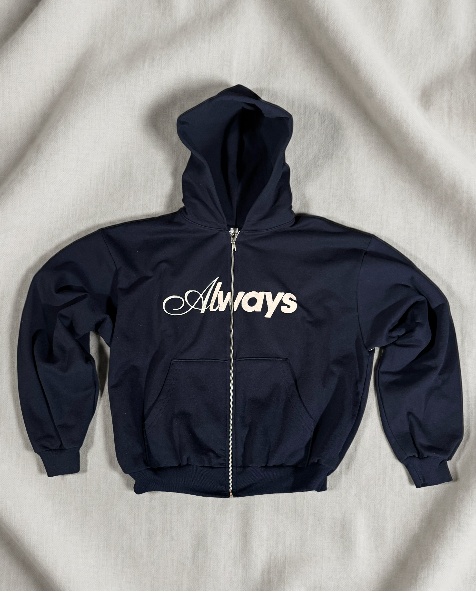 Always Script Full-zip Hoodie